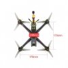 Dron wyścigowy iFlight Nazgul 5 V2 Analog 240mm 5 cali 4S Freestyle FPV Racing Drone BNF/PNP RaceCam R1 Cam SucceX-E F7 45A ESC 2207 2750KV Motor - z aparaturą JUMPER t-lite